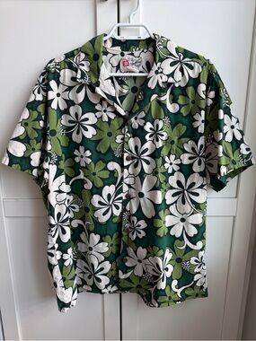 Vintage Hilo Hattie Hawaiian Shirt Men’s XL Made in Hawaii | Vacation Resortwear